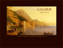 Tablet Screenshot of galerie-frank-forster.de